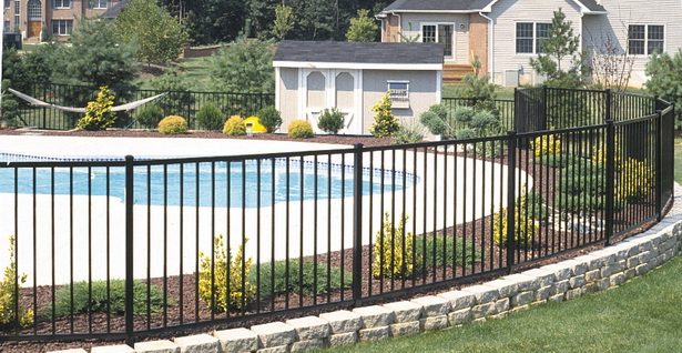 landscaping-around-pool-fence-87_16 Озеленяване около ограда басейн