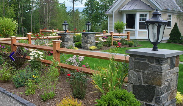 landscaping-fence-54_4 Озеленяване ограда