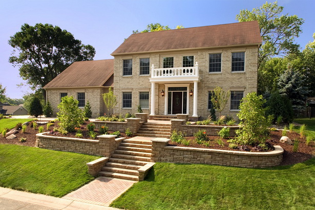 landscaping-for-front-of-house-65_11 Озеленяване за предната част на къщата