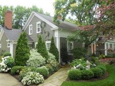 landscaping-for-front-of-house-65_12 Озеленяване за предната част на къщата