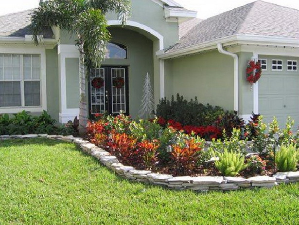 landscaping-for-front-of-house-65_14 Озеленяване за предната част на къщата