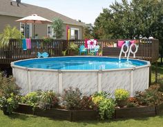 landscaping-ideas-for-above-ground-swimming-pool-14 Озеленяване идеи за надземен плувен басейн