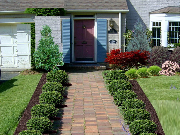 landscaping-ideas-for-front-of-house-small-yard-89 Озеленяване идеи за предната част на къщата малък двор