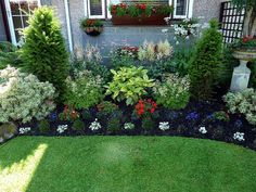 landscaping-ideas-for-front-yard-flower-beds-79_11 Озеленяване идеи за предните двор цветни лехи