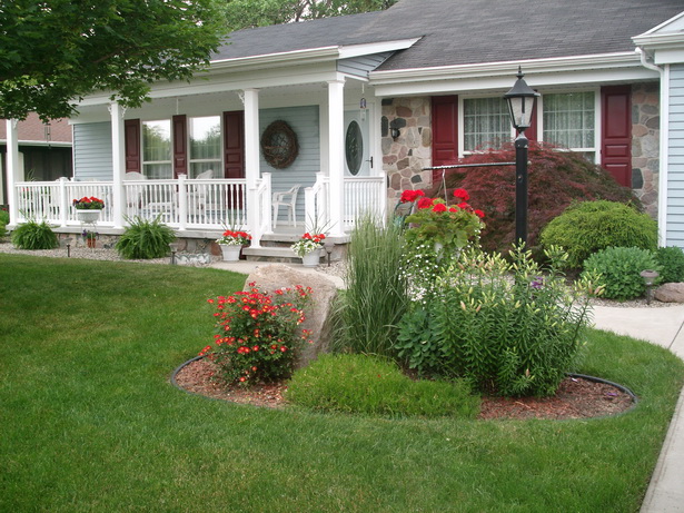 landscaping-ideas-for-front-yard-flower-beds-79_16 Озеленяване идеи за предните двор цветни лехи