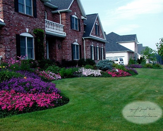 landscaping-ideas-for-front-yard-flower-beds-79_3 Озеленяване идеи за предните двор цветни лехи