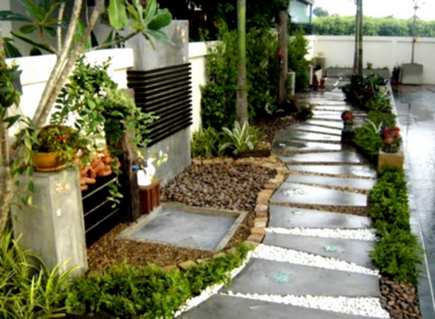 landscaping-ideas-for-front-yard-on-a-budget-76_7 Озеленяване идеи за преден двор на бюджет