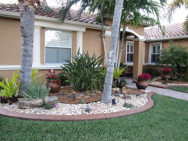 landscaping-ideas-for-front-yard-with-rocks-45 Озеленяване идеи за преден двор с камъни