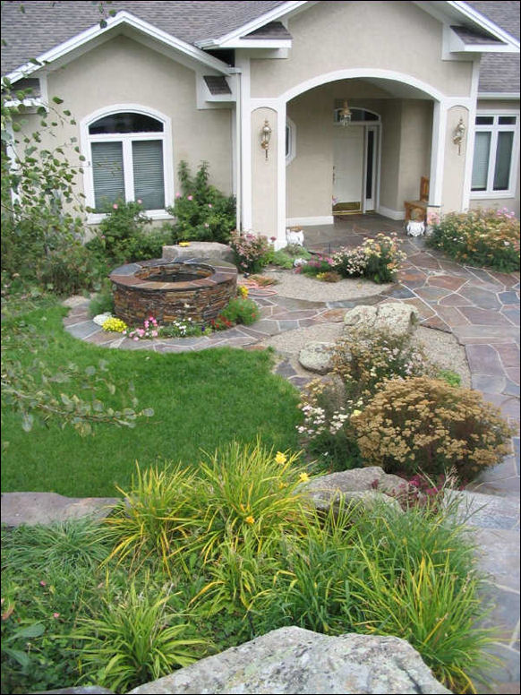 landscaping-ideas-with-rocks-front-yard-11_9 Озеленяване идеи с камъни преден двор