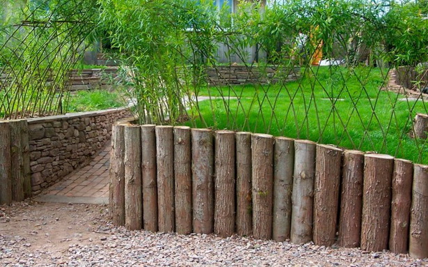 logs-for-garden-edging-20_10 Дървени трупи за градински кант