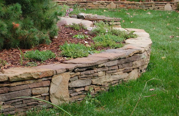 natural-stone-retaining-wall-44_2 Подпорна стена от естествен камък