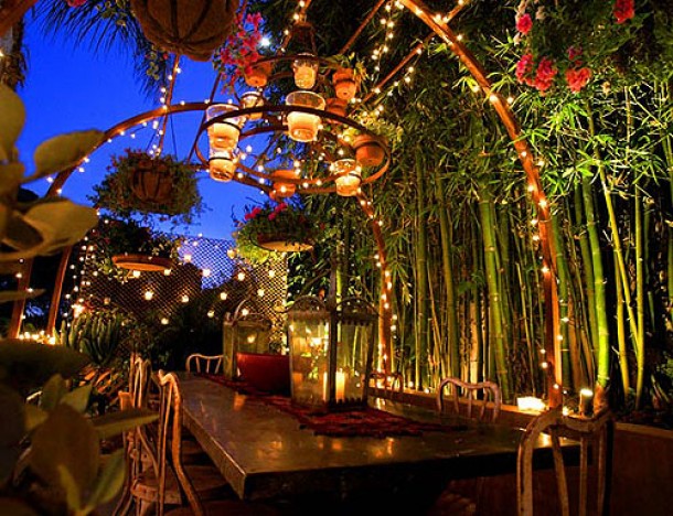 outdoor-dining-lighting-ideas-83 Идеи за осветление на открито