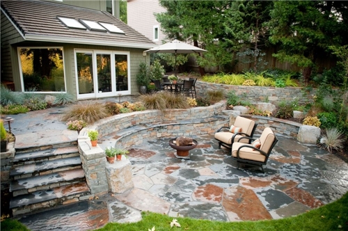 outdoor-patio-landscaping-ideas-pictures-33 Открит вътрешен двор, озеленяване идеи снимки