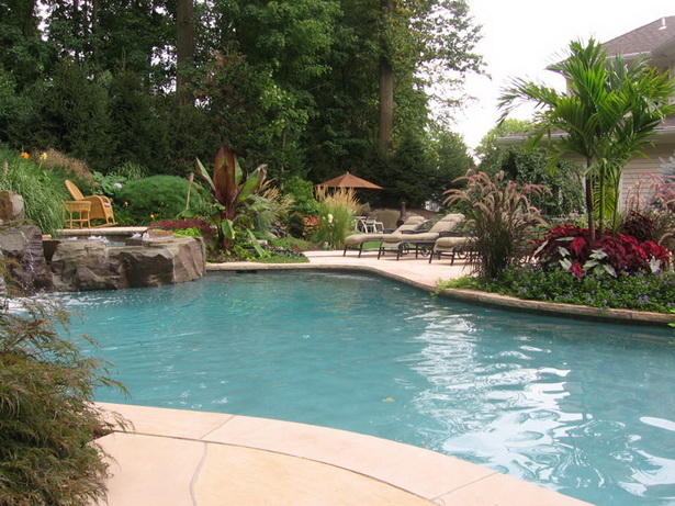 outdoor-pool-landscaping-33 Открит басейн озеленяване