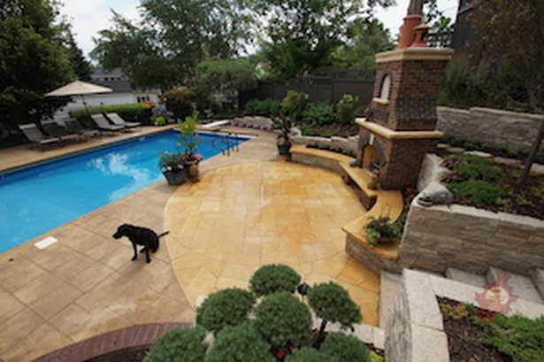 outdoor-pool-landscaping-33_6 Открит басейн озеленяване
