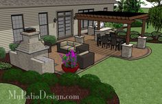patio-layout-ideas-87_3 Идеи за оформление на вътрешния двор