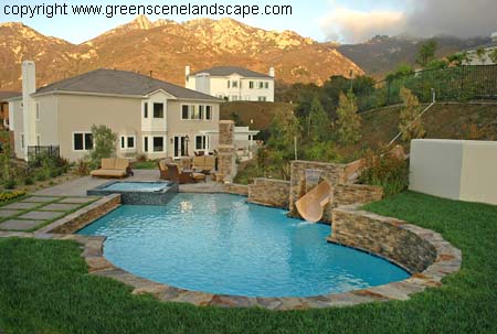 pool-backyard-landscaping-15_6 Басейн заден двор озеленяване