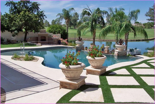 pool-landscaping-on-a-budget-85_17 Озеленяване на басейн на бюджет