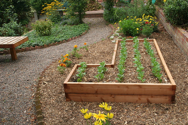 raised-garden-bed-edging-ideas-71_20 Повдигнати градински легло кант идеи