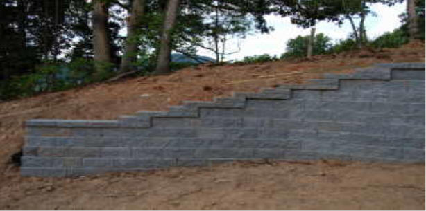 retaining-wall-on-slope-44 Подпорна стена на наклон