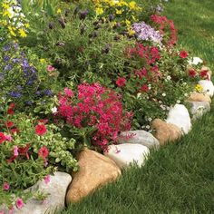 rock-edging-for-flower-beds-85_5 Скален кант за цветни лехи