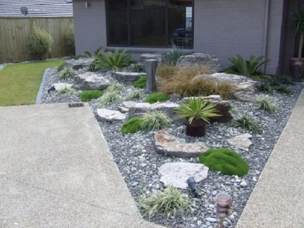 rock-garden-front-yard-landscaping-56_15 Алпинеум преден двор озеленяване