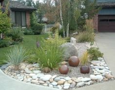 rock-garden-front-yard-landscaping-56_19 Алпинеум преден двор озеленяване