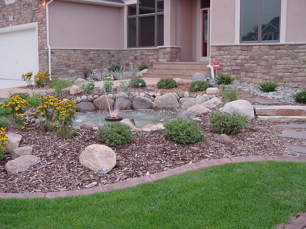 rock-garden-front-yard-landscaping-56_2 Алпинеум преден двор озеленяване
