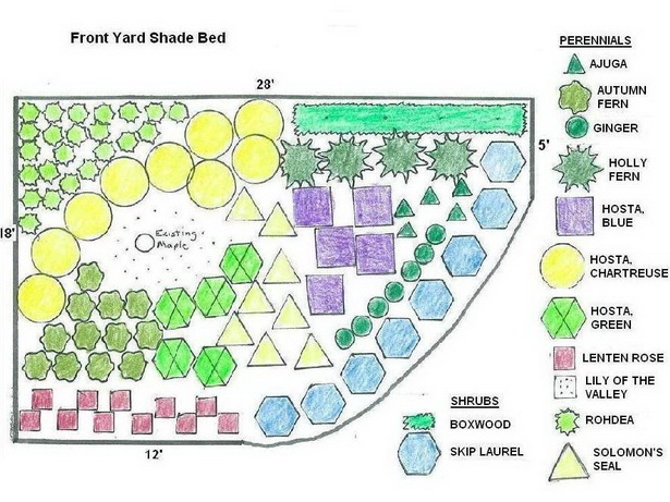 shady-front-yard-landscaping-ideas-55_17 Сенчести идеи за озеленяване на предния двор