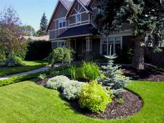 simple-front-yard-landscape-design-70_14 Опростен ландшафтен дизайн на предния двор