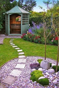 simple-garden-designs-70_9 Прости градински дизайни