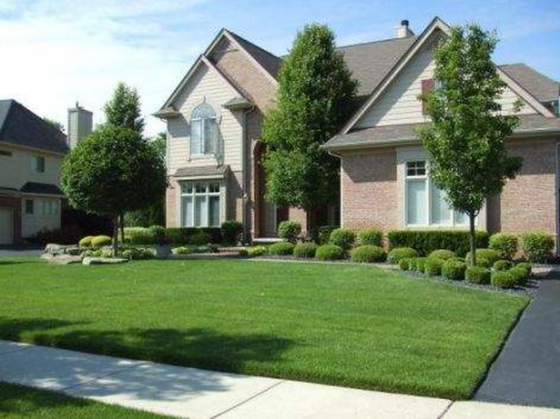 simple-landscaping-designs-front-house-09 Обикновено озеленяване дизайн предната къща