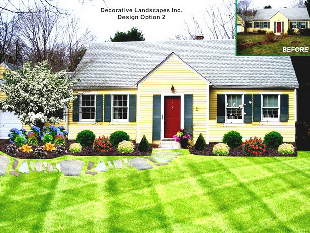 simple-landscaping-ideas-for-front-of-small-house-91_6 Прости идеи за озеленяване за предната част на малка къща