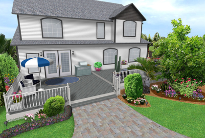 simple-yard-design-45_16 Прост двор дизайн
