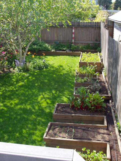 small-backyard-vegetable-garden-ideas-61 Малък двор зеленчукова градина идеи