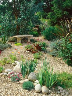 small-gravel-garden-design-ideas-76_10 Малки идеи за дизайн на чакъл градина