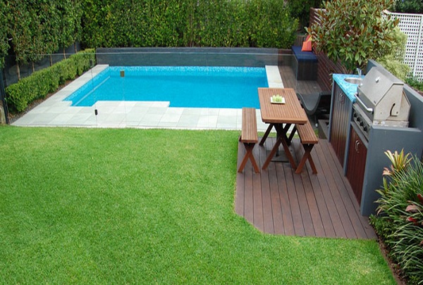 small-pool-landscaping-65_12 Озеленяване на малък басейн