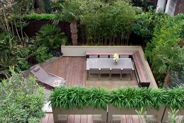 small-square-garden-design-88_18 Дизайн на малка квадратна градина