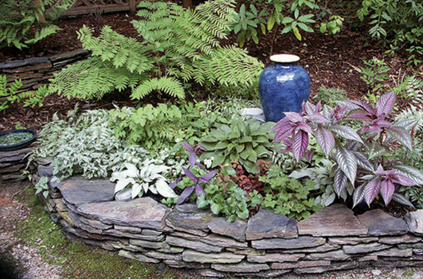 stacked-stone-flower-bed-edging-71 Подредени камък цвете легло кант