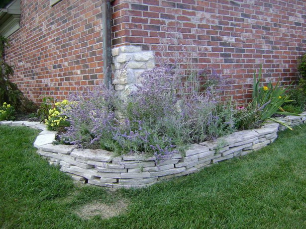 stacked-stone-flower-bed-edging-71_6 Подредени камък цвете легло кант