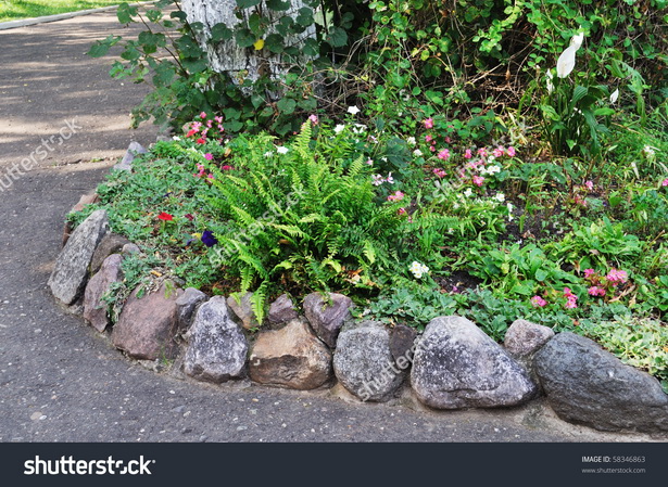 stone-borders-for-flower-beds-69_11 Каменни граници за цветни лехи