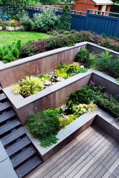 tiered-garden-design-42 Многостепенен дизайн на градината