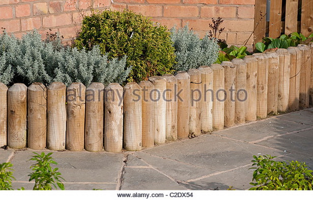 wooden-edging-garden-70 Дървен кант градина
