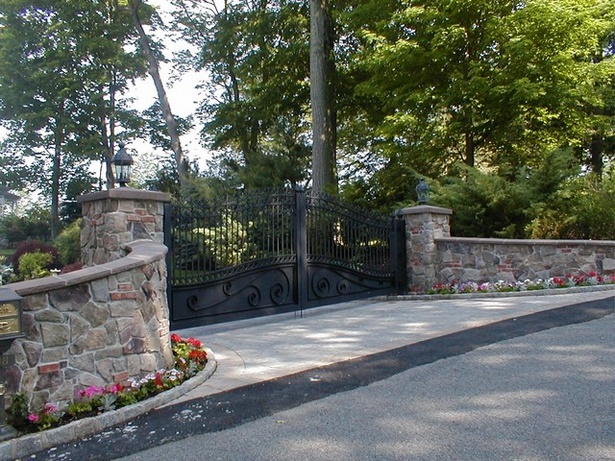driveway-entrance-designs-with-stone-76_12 Дизайн на алеята с камък