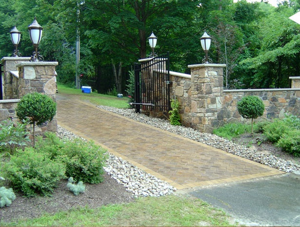 driveway-entrance-designs-with-stone-76_4 Дизайн на алеята с камък