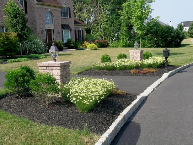 driveway-entrance-landscaping-25_15 Алея вход озеленяване