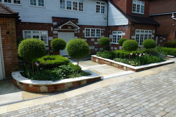 front-garden-and-driveway-designs-04_16 Дизайн на предната градина и алеята