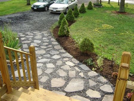 gravel-driveway-landscaping-ideas-67_7 Идеи за озеленяване на чакъл алея