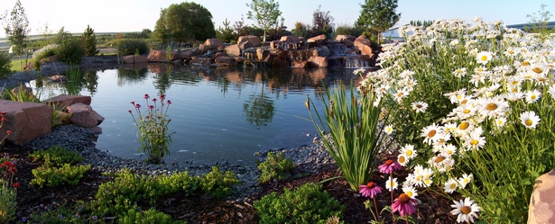 Пейзаж езерце