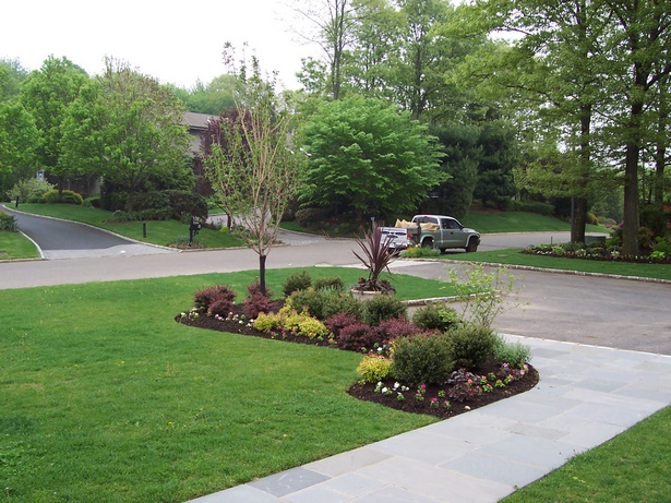 landscaping-along-driveway-ideas-88_19 Озеленяване по алеята идеи